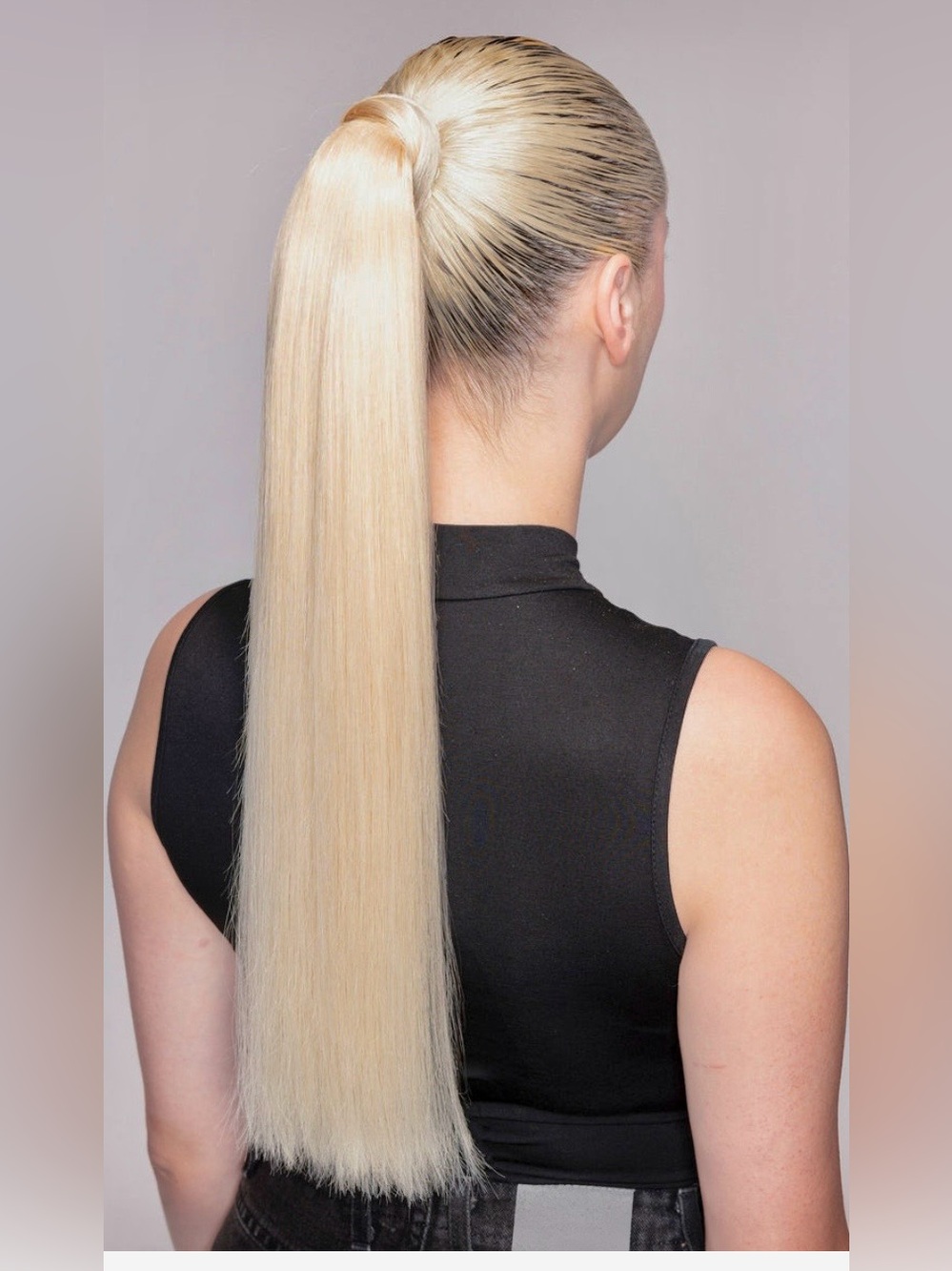Bellami Wrap Ponytail 160g 20” Ash Blonde #60 Hair Extensions NWT